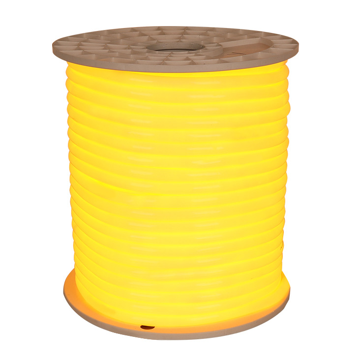 AC110 220V 2835SMD Super Brightness 144LEDs M Dimater 15mm Single Color 360 Degrees Round lighting Outdoor Waterproof Flexible LED Neon Tube Light Kit